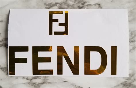 Fendi Sticker .